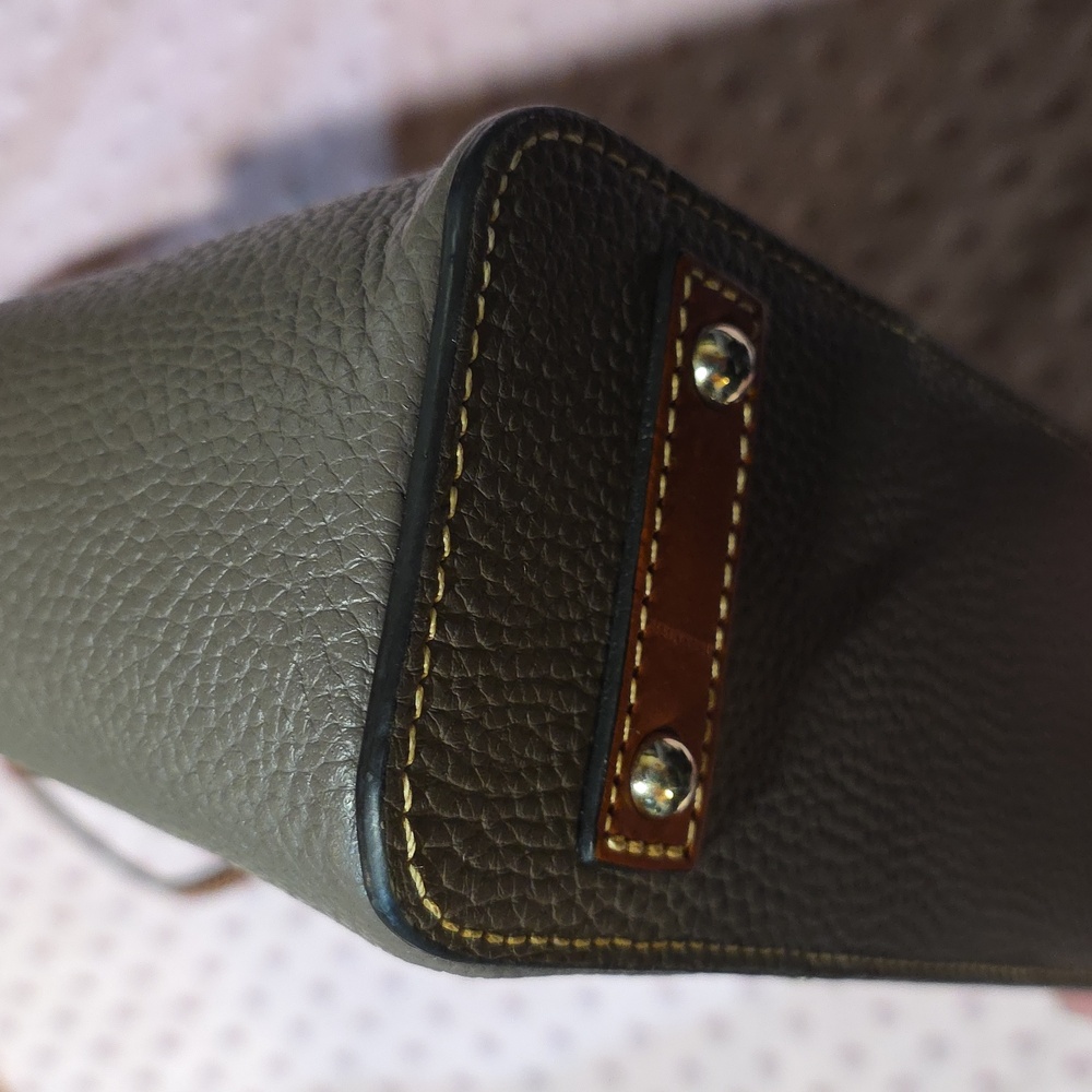 Dooney & Bourke Elephant Gray Lexington Small Tote - Picture 7 of 11